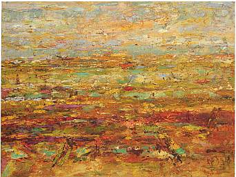 „Feld 2”, Öl auf Leinwand // oil on canvas, 80 x 60 cm, 2008