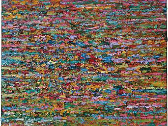 „Feld 4”, Öl auf Leinwand // oil on canvas, 50 x 40 cm, 2009 (Privatbesitz, Berlin)