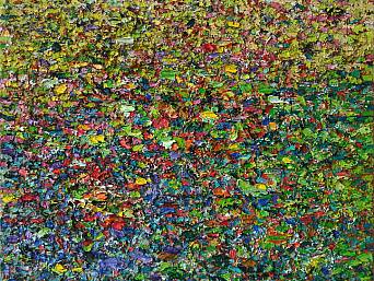 „Park 6”, Öl auf Leinwand // oil on canvas, 60 x 50 cm, 2008/2009 (Privatbesitz // private collection, Berlin)