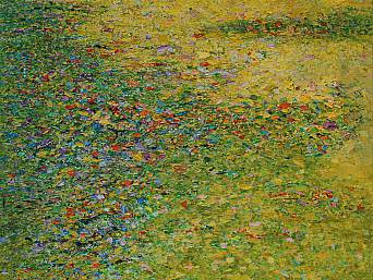 „Park 8”, Öl auf Leinwand // oil on canvas, 170 x 170 cm, 2010-2013 (Privatbesitz // private collection, Berlin)