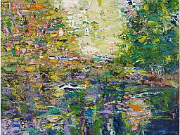 „Tiergarten 4”, Öl auf Leinwand // oil on canvas, 50 x 40 cm, 2010/11 (Privatbesitz, Süddeutschland // private collection, south of germany)