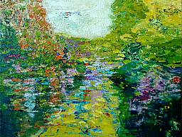 „Tiergarten 3”, Öl auf Leinwand // oil on canvas, 50 x 40 cm, 2010 (Privatbesitz, Zürich)