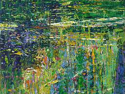 „Tiergarten 11”, Öl auf Leinwand // oil on canvas, 50 x 60 cm, 2011 (Kunst- und Kulturstiftung Dr.Geiger-Haus, Marktoberdorf)