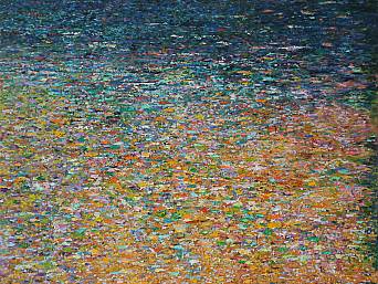 „Tiergarten 5”, Öl auf Leinwand, 120 x 100 cm, 2010/2014 (Privatbesitz, Berlin)