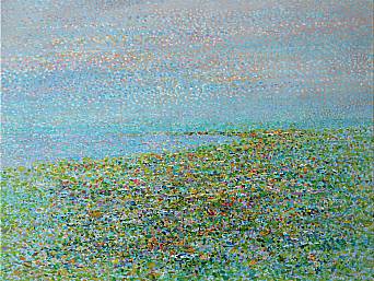 „Cap Ferat 1”, Öl auf Leinwand // oil on canvas, 100 x 80 cm, 2012/2014 