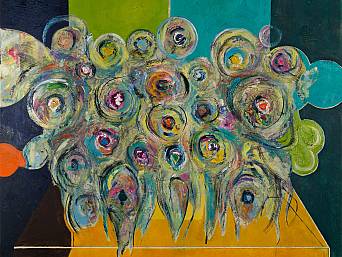 „Stilleben 7”, Öl auf Leinwand // oil on canvas, 120 x 100 cm, 2017